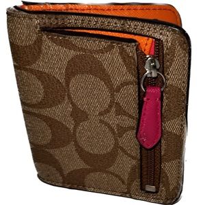 Coach Peyton Mini Signature Wallet